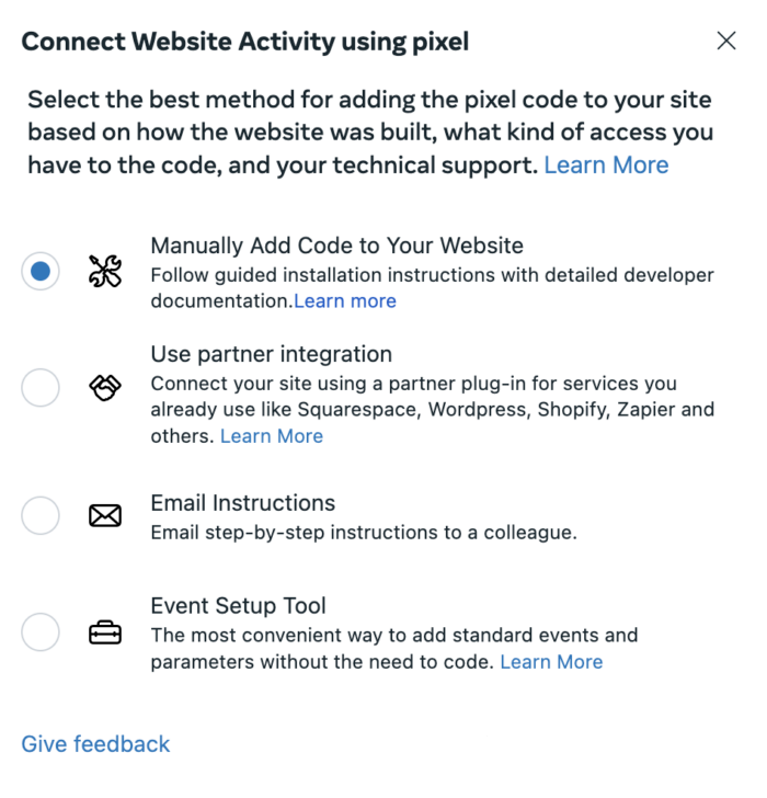 Facebook Ads Conversion Settings