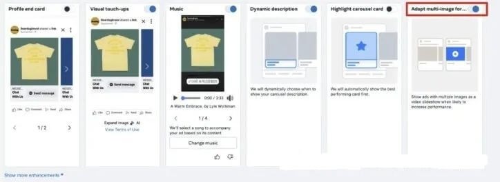 Facebook Product Update | Launch of new advanced empowering material feature - 