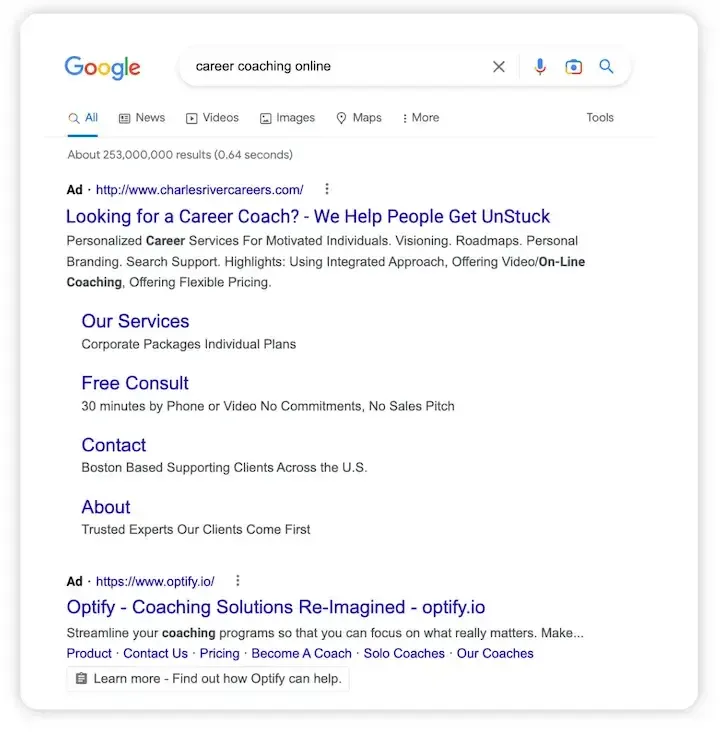 Improve the competitiveness of Google ads